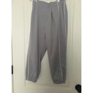 High Five Ladies Gray Softball Baseball Pants Women's Size Large